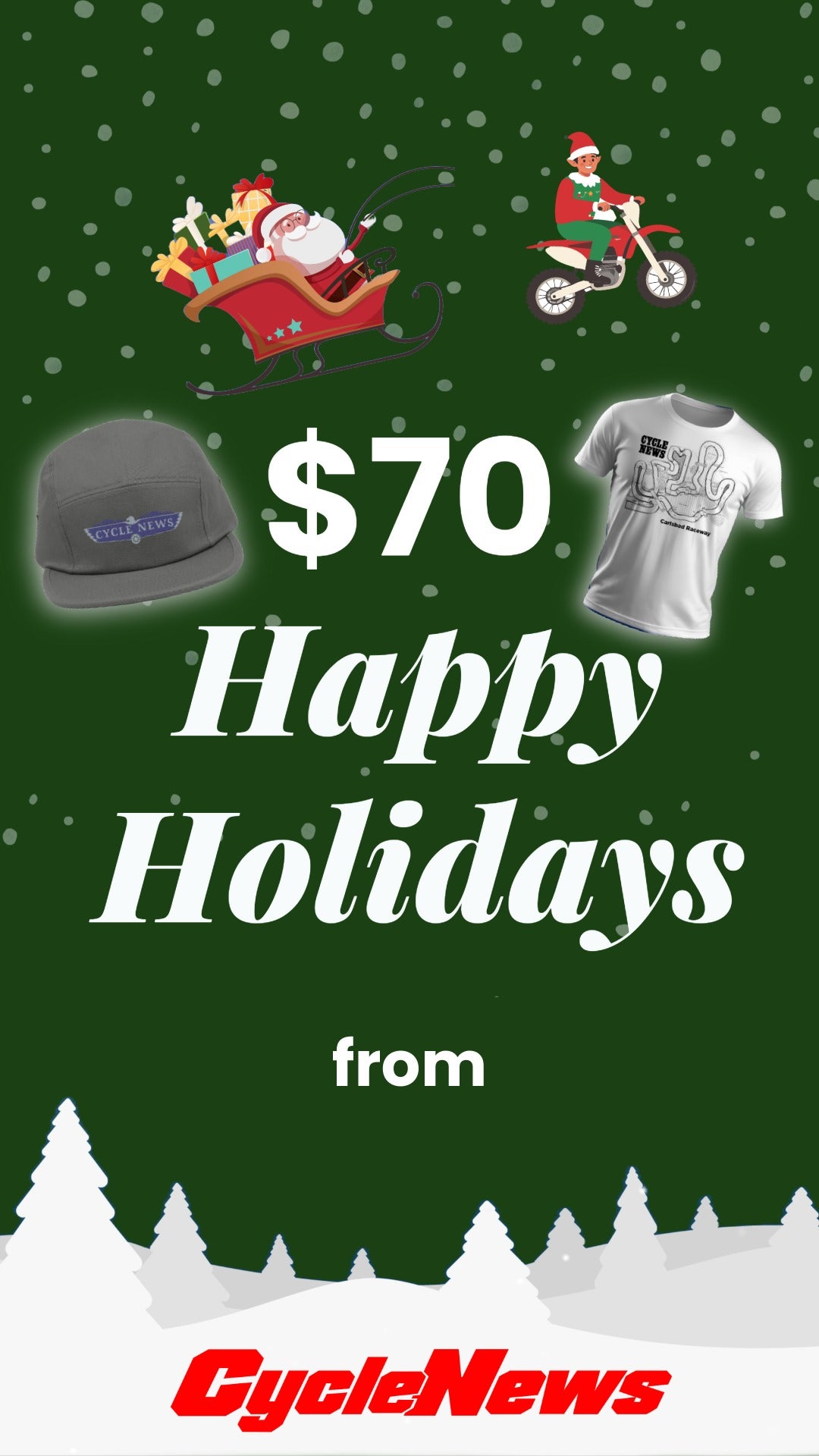 Cycle News - Holiday Gift Cards