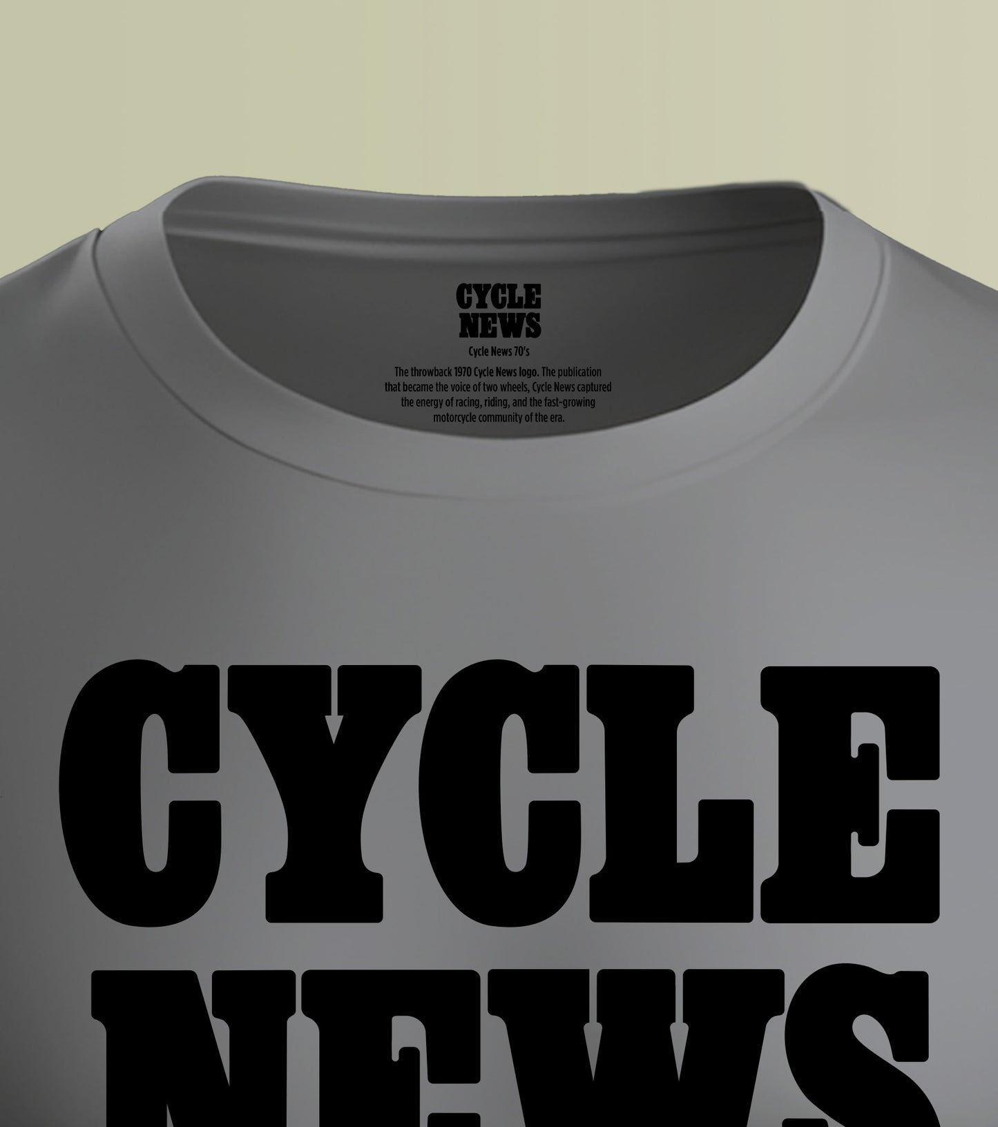 Classic Stacked Logo Tee